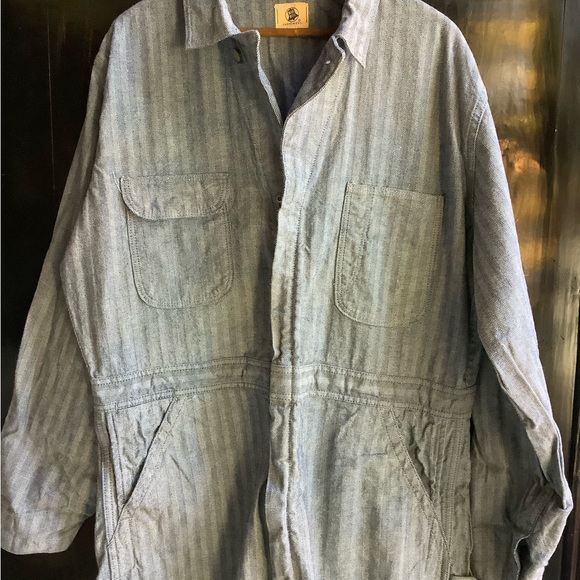 Vintage Sanforized Workwear Coveralls 42R Regular - Picture 5 of 8